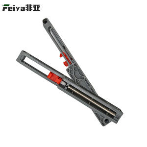 अलमारी कैबिनेट स्लाइडिंग दरवाजा ट्रैक-हाइड्रोलिक बफर मूक स्लाइडिंग हार्डवेयर रोलर के साथ स्लाइडिंग हार्डवेयर - Product Image 1