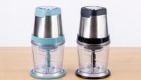 Mini hachoir à viande électrique domestique, moteur en cuivre pur, lames en acier inoxydable, petite capacité, appareil de cuisine pour usage personnel