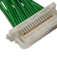 Cable de Conexión con Conector Chapado en Oro de 0.8mm, Serie ISDE, 10 Pines, 20 Pines, 30 Pines, 40 Pines, con Cinta Verde