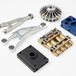 Pièces usinées CNC de haute précision, composants industriels sur mesure OEM en acier inoxydable, laiton, bronze, usinés par électroérosion à fil et sablés - Product Image 1