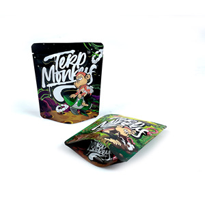 Tùy Chỉnh In 3.5G Độc Đáo Đặc Biệt Mùi Bằng Chứng Túi Trẻ Em Bằng Chứng Thực Phẩm Mềm Cảm Ứng Túi Holographic Chết Cắt Mylar Túi - Product Image 6