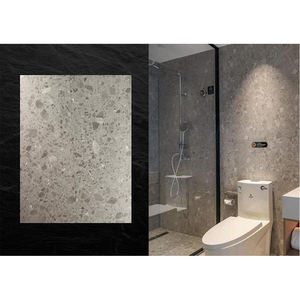 Échantillon gratuit 4mm <span class=keywords><strong>de</strong></span> carreaux <span class=keywords><strong>de</strong></span> panneaux muraux SPC en plastique <span class=keywords><strong>PVC</strong></span> étanche pierre marbre avec verrouillage par clic design moderne pour application dans la <span class=keywords><strong>salle</strong></span> <span class=keywords><strong>de</strong></span> <span class=keywords><strong>bain</strong></span> - Product Image 2