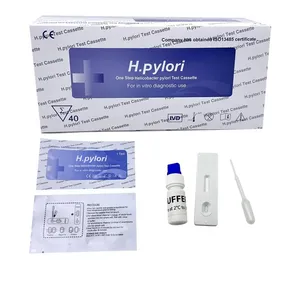 Cassetta per il <span class=keywords><strong>test</strong></span> dell'H. <span class=keywords><strong>pylori</strong></span>, striscia reattiva per il rilevamento dell'<span class=keywords><strong>Helicobacter</strong></span> <span class=keywords><strong>Pylori</strong></span> - Product Image 1