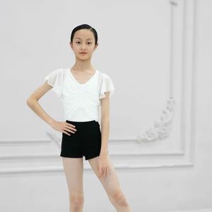Enfants <span class=keywords><strong>classique</strong></span> <span class=keywords><strong>danse</strong></span> <span class=keywords><strong>tenue</strong></span> été enfants <span class=keywords><strong>danse</strong></span> Blouse blanc formation Dancewear filles chemises exercice Ballet Wrap Blouse - Product Image 2