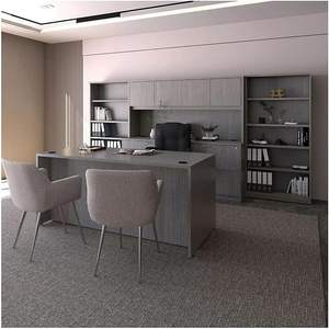 Alera Valencia Series 3-Drawer Full Pedestal <b>File</b> in <b>Box</b>/<b>Box</b>/<b>File</b> Legal/Letter 15.63\" X 20.5\" X Gray <b>Metal</b> Left/Right Options - Product Image 6