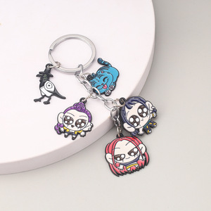 Llavero de Anime K-POP Hunter Girl Group, Colgante de Aleación de Zinc con Diseño de Rumi, <span class=keywords><strong>Mila</strong></span> y Zoi - Product Image 4