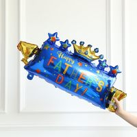 Ensemble de chaînes de ballons sur le thème de la fête des pères pour la décoration de la fête des pères