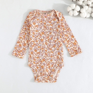 Ropa de Bebé de 6 a 24 Meses, Unisex, Mono con Lindo Estampado de Dibujos Animados, Traje para Gatear para Bebés e Infantes, 100% Algodón, Conjunto de Cinco Piezas, Otoño, de Fábrica - Product Image 3
