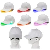 Cappellino da Baseball LED, Cappelli e Berretti Luminosi per Feste - 3 Modalità / Disco / Costume