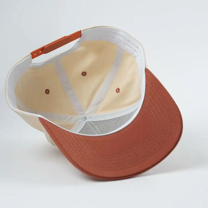 도매 5 패널 면 야구 모자 방수 구조화되지 않은 아빠 모자 어린이 성인 사용자 정의 자수 로고 일반 빈 디자인 - Product Image 4