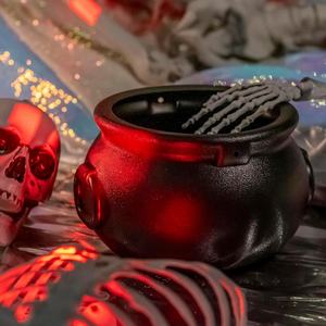 Calderos <span class=keywords><strong>de</strong></span> Plástico Negro <span class=keywords><strong>de</strong></span> 14 cm para Fiestas <span class=keywords><strong>de</strong></span> Halloween, Calderos Grandes <span class=keywords><strong>de</strong></span> <span class=keywords><strong>Bruja</strong></span> <span class=keywords><strong>de</strong></span> Plástico para Halloween - Product Image 4