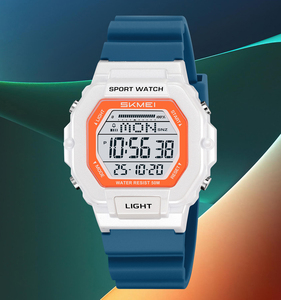 <span class=keywords><strong>Orologio</strong></span> Sportivo Unisex SKMEI 2573, Resistente all'Acqua 5BAR, Cronografo con Cinturino in TPU - Product Image 1