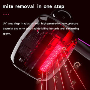 Aspirateur à main sans fil Portable anti-acariens pour lit canapé <span class=keywords><strong>matelas</strong></span> <span class=keywords><strong>nettoyage</strong></span> poussière acariens contrôleurs lumière UV - Product Image 3