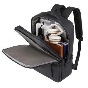 OEM Unisex Business Laptop <b>Backpack</b> <b>with</b> USB Anti-Theft Waterproof Oxford Polyester Travel Bag - Product Image 3