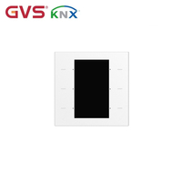Capteur de verre KNX GVS sécurisé, panneau GS3, chauffage au sol HVAC, interrupteur mural KNX, panneau multifonctionnel pour la domotique
