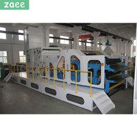 ZAEE Machine à carder complètement automatique en fibre de polyester non tissée haute capacité PLC a contrôlé l'origine de Jiangsu
