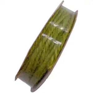 Yuchen зеленого цвета джут шпагат сырья витой 1,5 мм 2 нити джут шпагат веревка мяч шпулю