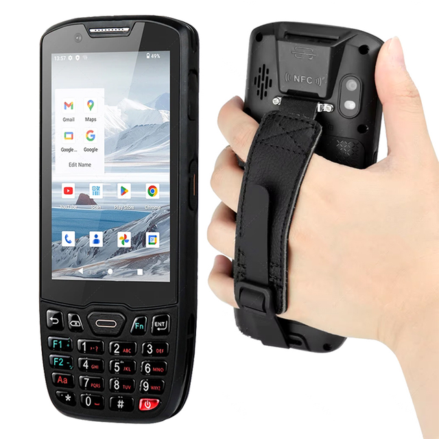 Rugged PDA Android 13 4G RAM 64G ROM QCM2290 2D Barcode Scanner 4G-LTE Wifi Logistics Warehousing Handheld Terminal