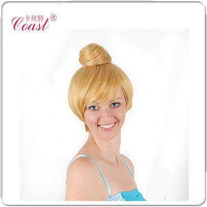 Hairjoy — perruque synthétique pour <span class=keywords><strong>cosplay</strong></span>, en fibre, résistante à la chaleur, clochette, fée bang, vente en gros - Product Image 2