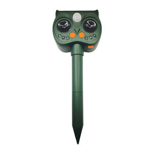 OMNI CATCH Modes d'installation faciles <span class=keywords><strong>Alarme</strong></span> réglable Led clignotante Répulsif à ultrasons pour animaux nuisibles à énergie solaire - Product Image 2