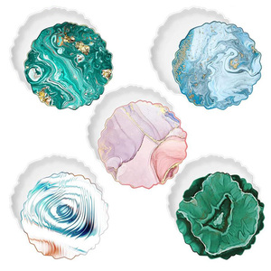 DIY Epoxy Resin <strong>Marble</strong> <strong>Coaster</strong> Making 18 Shape Silicone Mold for <strong>Coaster</strong> - Product Image 1