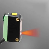 Sensor fotolistrik NPN BGX-35N dengan tampilan LED 400MM jarak deteksi cahaya 2MM menyebarkan Titik reflektif ukuran teori Laser