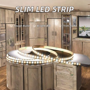 Ultra-Slim 6mm 1m Copper Light <b>Strings</b> 120LEDs Ra80 for Voice Controlled Kitchen Wardrobe Cabinet <b>Lighting</b> Home Office - Product Image 3