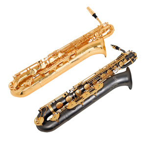 JM alta calidad barítono E saxofón plano nueva llegada latón negro niquelado saxofón instrumentos musicales con funda de <span class=keywords><strong>boquilla</strong></span> - Product Image 5