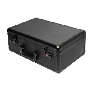 Caja de bloqueo de combinación de losa de tarjeta graduada de aluminio de 4 filas Caja de almacenamiento de tarjeta deportiva de Comercio de aluminio para BGS/P <span class=keywords><strong>CA</strong></span> - Product Image 3