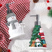 Distributeur de savon de père noël avec peinture, fabricant d'usine, modèle rapide personnalisé SLA SLS Service d'impression 3D