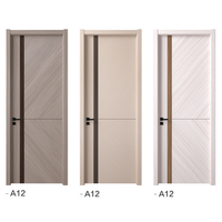 Porte d'entrée moderne en bois massif, coupe-vent, à battants, surface finie, pour appartements, marque HYLIGHT, avec réduction exceptionnelle
