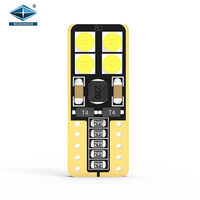 LED 12V 24V Focos T10 SMD 08 Amarillo W5w Canbus Interieur LED-Lampen Auto beleuchtungs zubehör für Fahrzeuge für 12-V-Autos