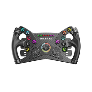 <strong>MOZA</strong> <strong>KS</strong> &amp; <strong>KS</strong> Pro Butterfly GT Steering Wheel Optional HD Telemetry Magnetic Dual Clutch Paddles Sim Racing Wheel for Windows PC - Product Image 2