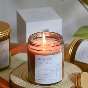 Giá Nến Thủy Tinh Lọ Nến Đèn Lồng Hộp Đựng Giáng Sinh Sang Trọng 8 OZ 10 OZ 14 Oz Lọ Thủy Tinh Mờ Cho Nến - Product Image 3