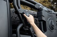 Barre de protection robuste pour benne de camion, finition électrophorétique, accessoires Jeep Gladiator, acier allié CNC 4x4, pour camping tout-terrain