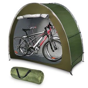Tente de rangement pliable et imperméable pour vélo, <span class=keywords><strong>abri</strong></span> portable pour vélo d'extérieur, anti-UV, anti-pluie, anti-poussière, garage pour vélo, <span class=keywords><strong>abri</strong></span> pour cour, balcon - Product Image 1
