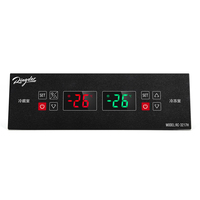Contrôleur de température double à refroidissement direct RINGDER RC-3217H avec capteur NTC pour vitrine, réfrigération double zone à refroidissement direct