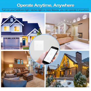 Interrupteur intelligent Zigbee Tuya 86 Larkkey au design unique, 1 gang, avec petit panneau arrière - Product Image 4