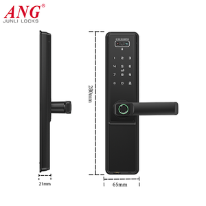 ANG Smart Lock 3d Face cat Eye 5050 Mortise Card Fingerprint Wifi Remote Controlled Palm Vein Door Lock ใช้งานร่วมกับ Tuya - Product Image 6