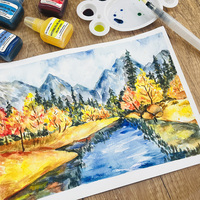 Be Creative ACS Encre à base d'aquarelle pour peinture, en flacon