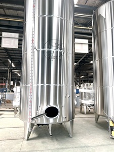 Tangki Pencampur Penyimpanan Baja Tahan Karat Baru 20000L 20Ton untuk Alkohol Tequila Vodka Minuman Keras Berbagai Ukuran 10000L 7000L 5000L 3000L 2000L - Product Image 2