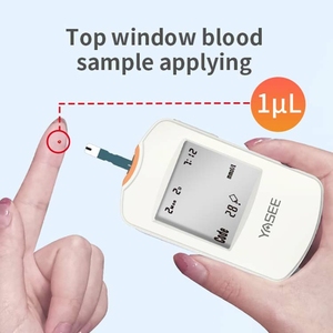 Para pruebas en casa, YASEE, monitor de glucosa en sangre eléctrico portátil, glucómetro preciso. - Product Image 2