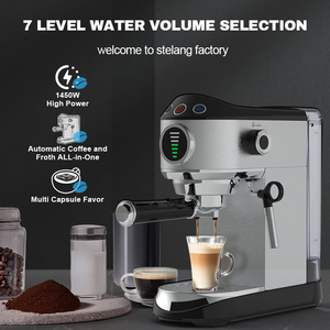 เครื่องชงกาแฟเอสเพรสโซกึ่งอัตโนมัติ 3 in 1 พร้อมเครื่องทำฟองนม - Product Image 4