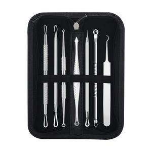 Kits de beauté en gros d'usine, aiguilles pour l'acné, ensembles d'aiguilles à bout double, pinces à bout double pour l'acné, soins de beauté et des ongles - Product Image 2