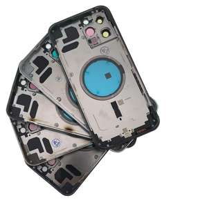 Cubierta trasera de cristal original para 13 Pro Max con diseño de barra-pieza de carcasa de repuesto - Product Image 1