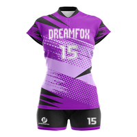 Grosir seragam voli, baju olahraga cetakan sublimasi