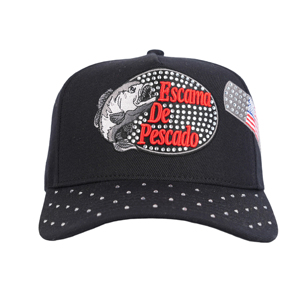 Casquettes de baseball pour hommes Tcap Chine avec broderie personnalisée et logo brillant - Product Image 1