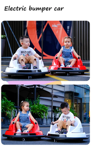 Fabrika fiyat çocuklar oyuncak elektrikli binmek tampon araba arka Hub Motor 12V pil karbon fiber çerçeve dijital akıllı teknoloji - Product Image 6