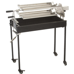 Plateau de rôtissoire rotatif et extensible réglable pour <span class=keywords><strong>barbecue</strong></span>, carrousel à porc, Rib-O-Lator réglable pour <span class=keywords><strong>barbecue</strong></span> à gaz <span class=keywords><strong>Weber</strong></span> Kettle - Product Image 4