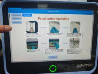 Équipement de laboratoire vétérinaire intelligent EURVET : Analyseur CBC à écran tactile avec morphologie cellulaire pour la pratique vétérinaire des chiens et des chats